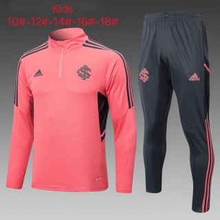 Bambino Felpa Internazionale 2022 2023 Rosa Grigio