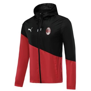 Giacca a vento AC Milan 2019 2020 Nero Rosso