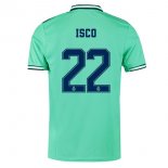Maglia Real Madrid NO.22 Isco Terza 2019 2020 Verde