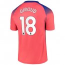 Maglia Chelsea NO.18 Giroud Terza 2020 2021 Arancione