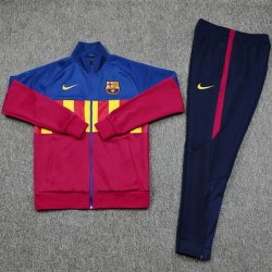 Felpa Barcellona 2020 2021 Blu Rosso