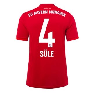 Maglia Bayern Munich NO.4 Sule Home 2019 2020 Rosso