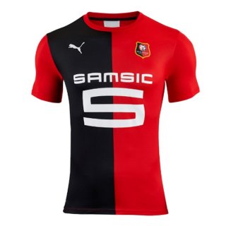 Thailandia Maglia Stade Rennais Home 2019 2020 Nero Rosso