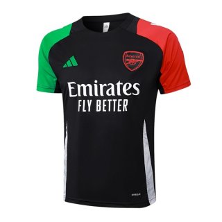 Maglia Formazione Arsenal 2024 2025 Nero Rosso 2