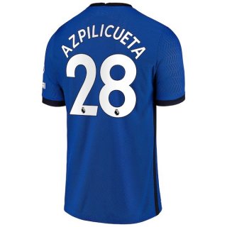 Maglia Chelsea NO.28 Azpilicueta Home 2020 2021 Blu