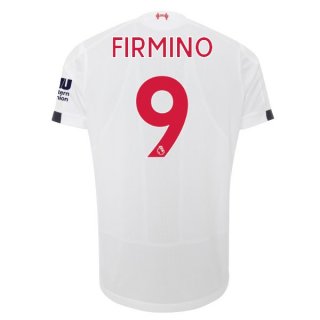 Maglia Liverpool NO.9 Firmino Away 2019 2020 Bianco