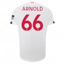 Maglia Liverpool NO.66 Arnold Away 2019 2020 Bianco Maglia Liverpool NO.66 Arnold Away 2019 2020 Bianco