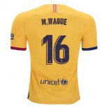 Maglia Barcellona NO.16 Wague Home 2019 2020 Blu Rosso