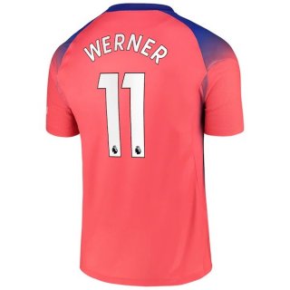 Maglia Chelsea NO.11 Werner Terza 2020 2021 Arancione