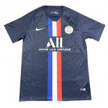 Maglia di Formazione Paris Saint Germain 2019 2020 Blu Bianco
