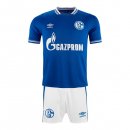 Maglia Schalke 04 Home Bambino 2021 2022 Blu