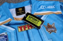Thailandia Maglia Gold Coast Titans Classic 2017 2018 Blu Thailandia Maglia Gold Coast Titans Classic 2017 2018 Blu