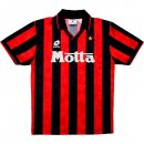 Thailandia Maglia AC Milan Replica Home Retro 1993 1994 Nero Rosso