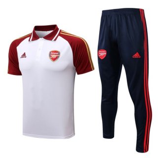 Polo Arsenal Set Completo 2022 2023 Rosso Bianco