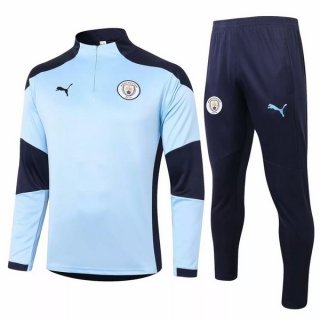Giacca Manchester City 2020 2021 Blu Nero