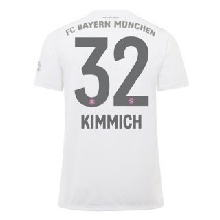Maglia Bayern Munich NO.32 Kimmich Away 2019 2020 Bianco