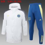 Piumino Ajax Set Completo 2024 2025 Bianco Piumino Ajax Set Completo 2024 2025 Bianco