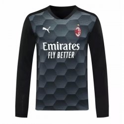 Thailandia Maglia AC Milan Away ML Portiere 2020/2021 Nero Thailandia Maglia AC Milan Away ML Portiere 2020/2021 Nero