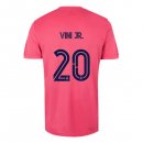 Maglia Real Madrid Away NO.20 Vini Jr. 2020 2021 Rosa Maglia Real Madrid Away NO.20 Vini Jr. 2020 2021 Rosa