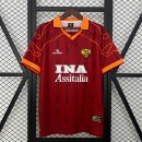 Thailandia Maglia Roma Home Retro 1999-2000 Thailandia Maglia Roma Home Retro 1999-2000