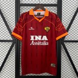 Thailandia Maglia Roma Home Retro 1999-2000 Thailandia Maglia Roma Home Retro 1999-2000