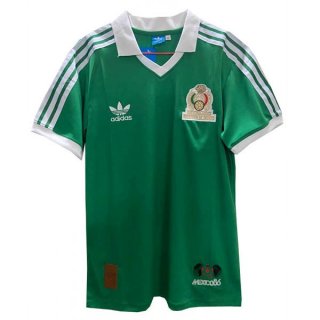 Thailandia Maglia Mexico Home Retro 1986 Verde