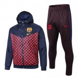 Giacca a vento Barcellona Set Completo 2019 2020 Blu Rosso