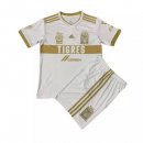 Maglia Tigres UANL Terza Bambino 2020 2021 Bianco Giallo