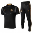 Polo Set Completo Real Madrid 2019 2020 Nero Grigio