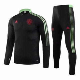 Giacca Manchester United 2021 2022 Nero Rosso Verde