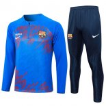 Felpa Barcellona 2024 2025 Blu Rosso