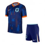 Maglia Paesi Bassi Away Bambino 2024 Maglia Paesi Bassi Away Bambino 2024
