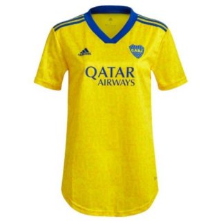 Thailandia Maglia Boca Juniors Terza Donna 2022 2023 Giallo