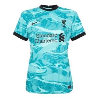 Maglia Liverpool Away Donna 2020 2021 Verde