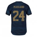 Maglia Real Madrid NO.24 Mariano Away 2019 2020 Blu