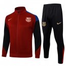 Giacca Barcellona 2024 2025 Rosso Nero 3 Giacca Barcellona 2024 2025 Rosso Nero 3