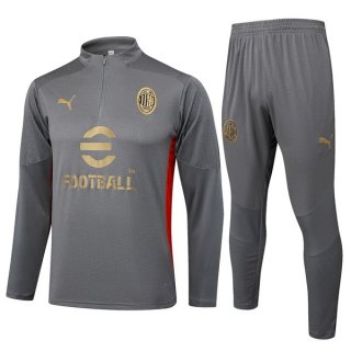 Felpa Allenamento AC Milan 2024 2025 Grigio