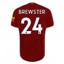 Maglia Liverpool NO.24 Brewster Home 2019 2020 Rosso