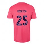 Maglia Real Madrid Away NO.25 Rodrygo 2020 2021 Rosa