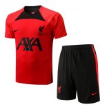 Maglia Formazione Liverpool Set Completo 2022 2023 Rosso