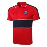 Polo Paris Saint Germain 2020 2021 Rosso Nero