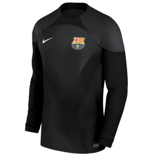 Thailandia Maglia Barcellona Portiere 2022 2023 Nero