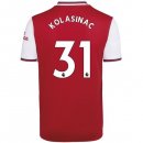 Maglia Arsenal NO.31 Kolasinac Home 2019 2020 Rosso Maglia Arsenal NO.31 Kolasinac Home 2019 2020 Rosso