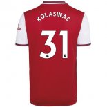 Maglia Arsenal NO.31 Kolasinac Home 2019 2020 Rosso Maglia Arsenal NO.31 Kolasinac Home 2019 2020 Rosso