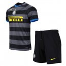 Maglia Inter Milan Terza Bambino 2020 2021 Grigio Maglia Inter Milan Terza Bambino 2020 2021 Grigio