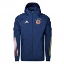 Giacca a vento Bayern Munich 2020 2021 Blu Giacca a vento Bayern Munich 2020 2021 Blu