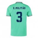 Maglia Real Madrid NO.3 E.Militão Terza 2019 2020 Verde
