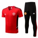 Maglia Manchester United Set Completo 2022 2023 Rosso Maglia Manchester United Set Completo 2022 2023 Rosso