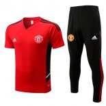 Maglia Manchester United Set Completo 2022 2023 Rosso