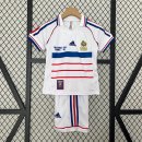 Maglia Francia Away Bambino Retro 1998 Maglia Francia Away Bambino Retro 1998